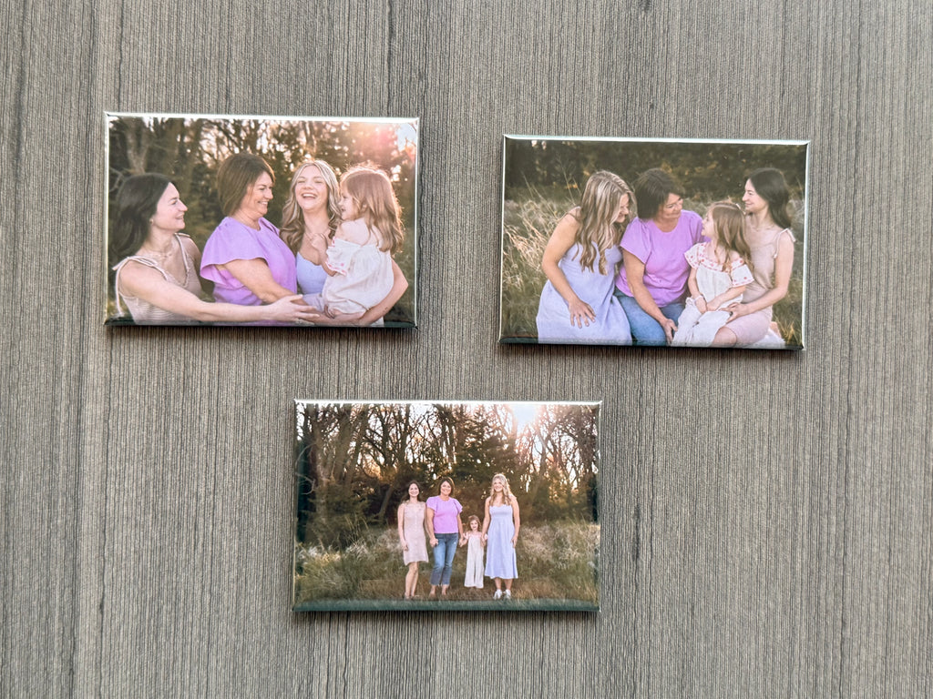2x3” Custom Photo Magnets